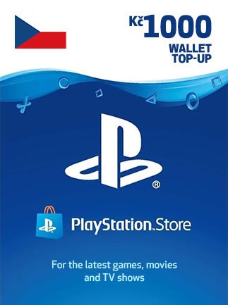 PlayStation Network Gift Card 1 000 CZK - PSN CZECH REPUBLIC