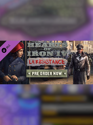 Hearts of Iron IV: La Résistance (PC) - Steam Key - GLOBAL