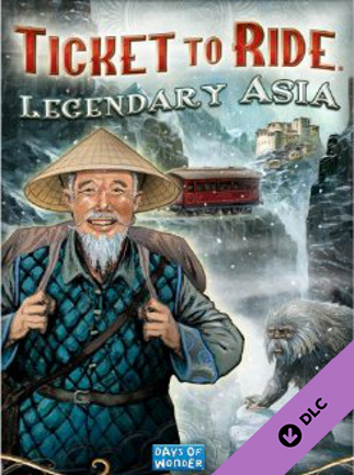 Ticket to Ride Legendary Asia Steam Key GLOBAL