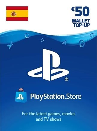 PlayStation Network Gift Card 50 EUR PSN SPAIN