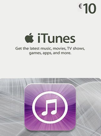 Apple iTunes Gift Card 10 EUR iTunes ITALY