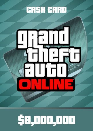 Grand Theft Auto Online: Megalodon Shark Cash Card PC 8 000 000 Rockstar Key GLOBAL