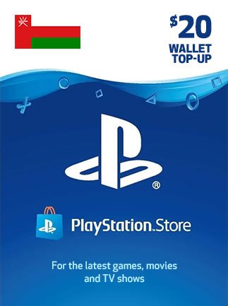 PlayStation Network Gift Card 20 USD PSN Key - OMAN