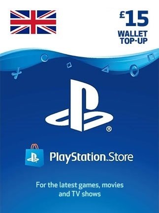 PlayStation Network Gift Card 15 GBP PSN UNITED KINGDOM