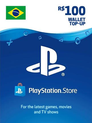 PlayStation Network Gift Card 100 BRL PSN BRAZIL