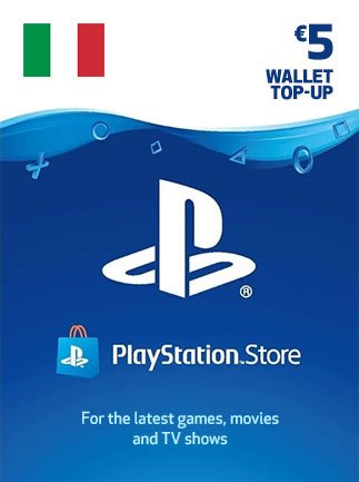 PlayStation Network Gift Card 5 EUR - PSN ITALY