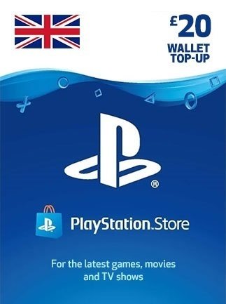 PlayStation Network Gift Card 20 GBP PSN UNITED KINGDOM