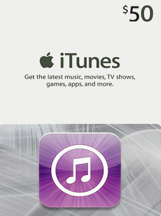 Apple iTunes Gift Card 50 USD - iTunes Key - UNITED STATES