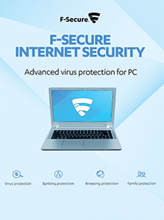 F-Secure Internet Security 1 User 3 Years Key GLOBAL