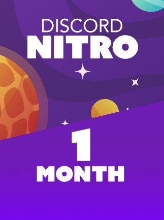 Discord Nitro 1 Month - Discord Key - GLOBAL