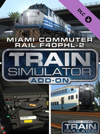 Train Simulator: Miami Commuter Rail F40PHL-2 Loco Add-On (PC) - Steam Key - EUROPE