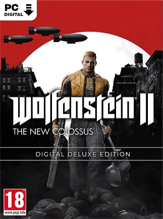 Wolfenstein II: The New Colossus Digital Deluxe Edition Steam Key GLOBAL